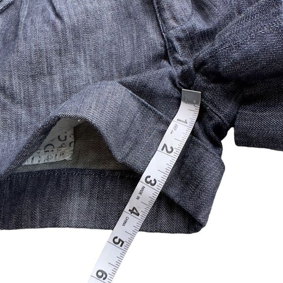 Guess Denim Folded Hem Shorts Size 27 - Picture 14 of 16